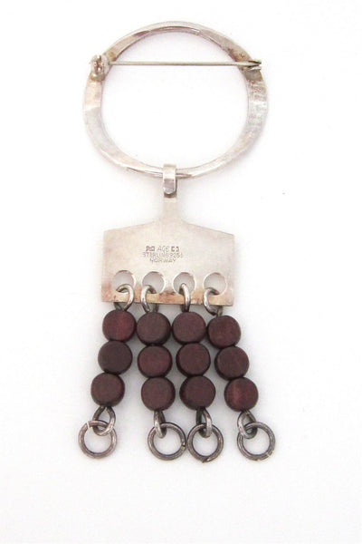 Anna Greta Eker kinetic brooch