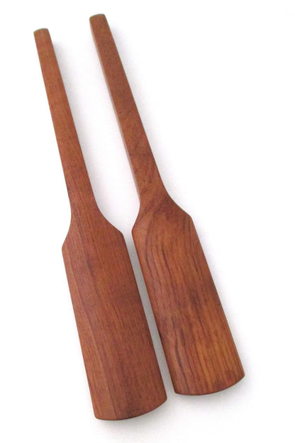 Dansk Denmark vintage teak modernist salad servers