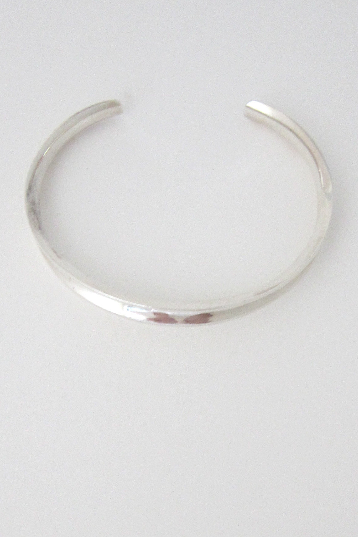 Poul Warmind Denmark vintage silver modernist cuff bracelet