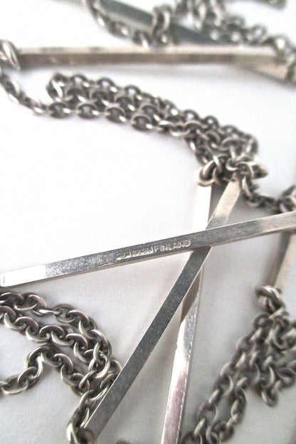 Elis Kauppi long link silver chain