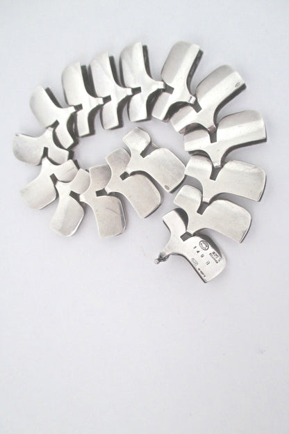 Georg Jensen silver link bracelet #149B - Ibe Dahlquist