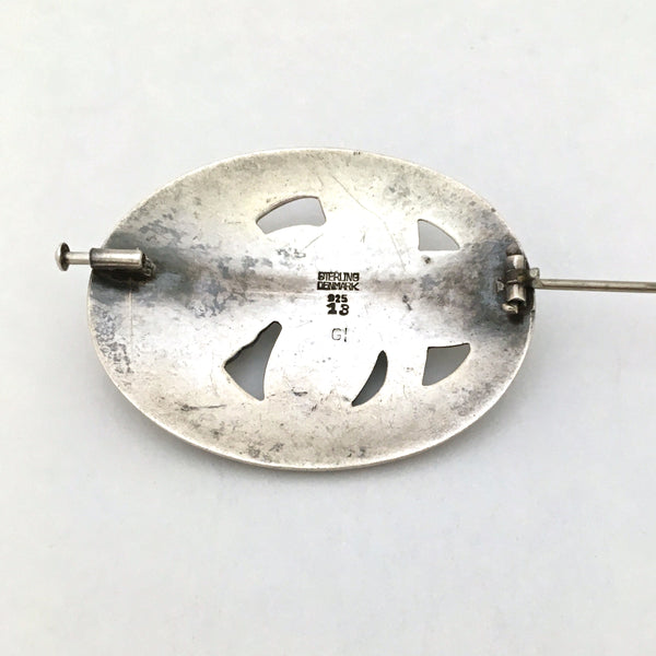 Georg Jensen floral brooch #13 ~ Georg Jensen