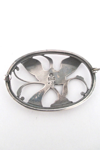 Georg Jensen 'Bird of Paradise' brooch #238