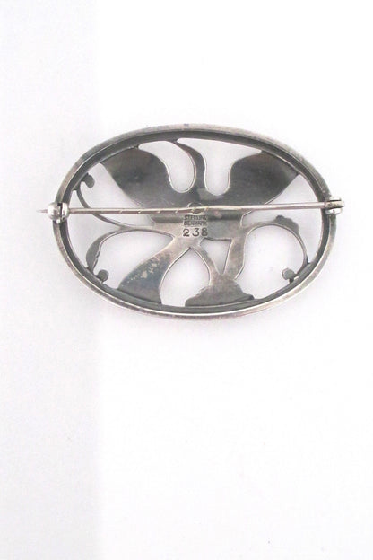 Georg Jensen 'Bird of Paradise' brooch #238