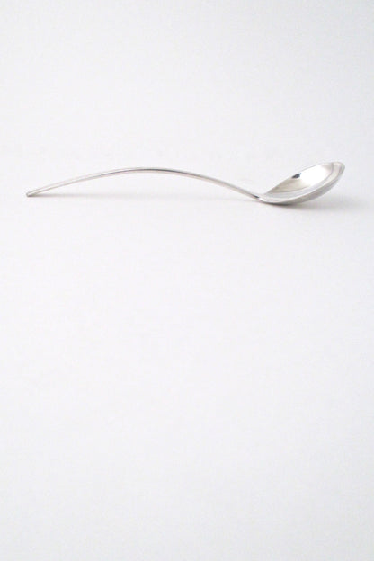 profile Kay Bojesen Denmark vintage sterling silver Grand Prix serving sauce spoon