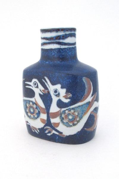 Royal Copenhagen Denmark vintage Baca birds vase by Nils Thorssen