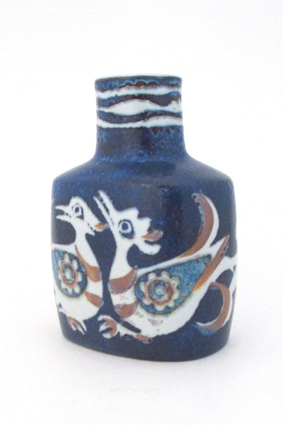 Royal Copenhagen Denmark vintage Baca birds vase by Nils Thorssen