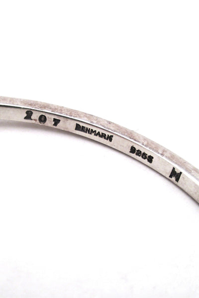 Hans Hansen 'spheres' silver bangle #207