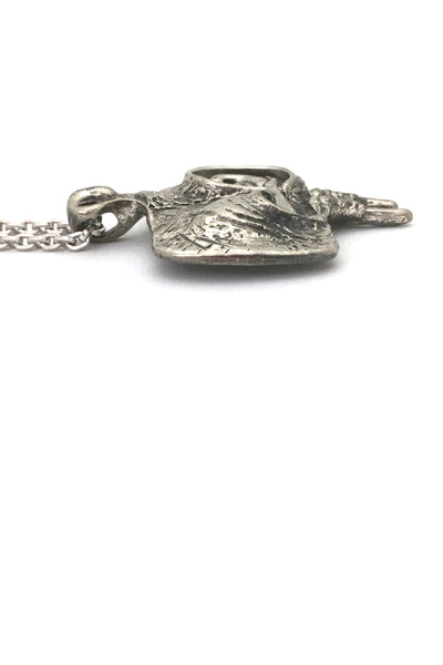 Guy Vidal 'bird in hand' pendant necklace