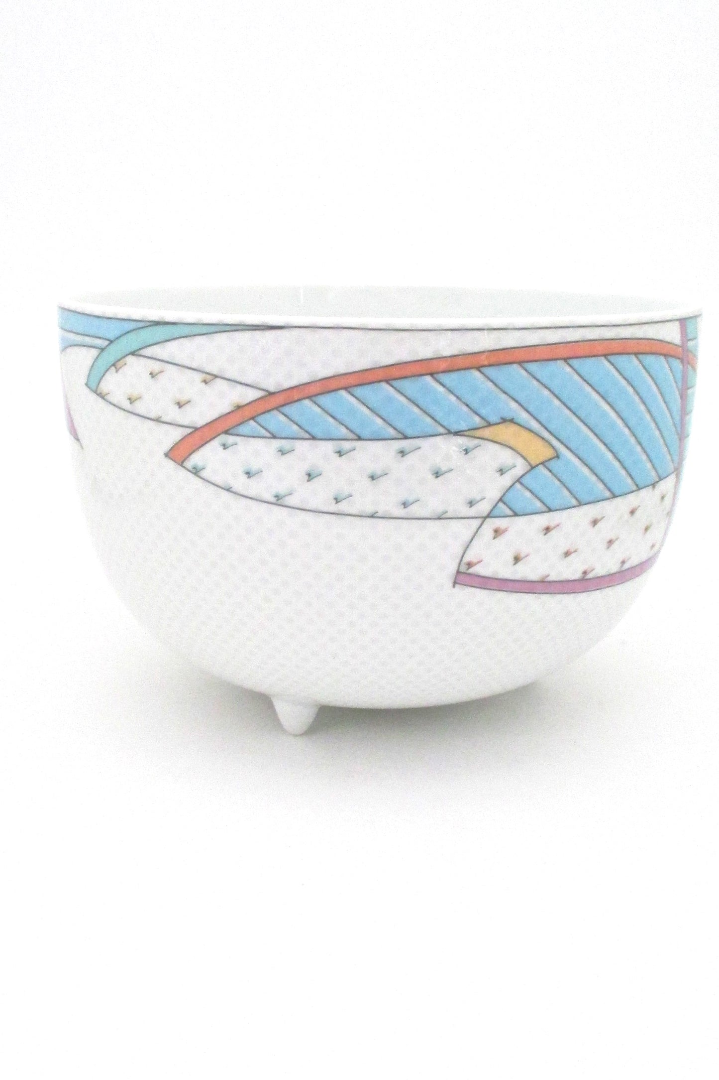 detail Tapio Wirkkala Dorothy Hafner Century New Wave bowl for Rosenthal vintage post modern design