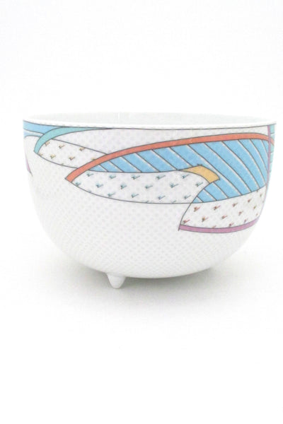 detail Tapio Wirkkala Dorothy Hafner Century New Wave bowl for Rosenthal vintage post modern design