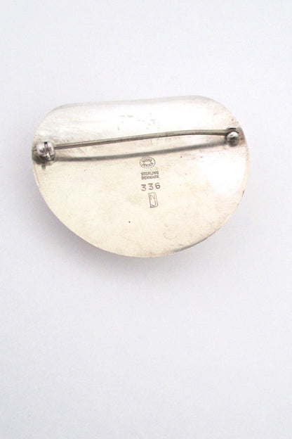 Georg Jensen kinetic brooch #336 - Nanna Ditzel