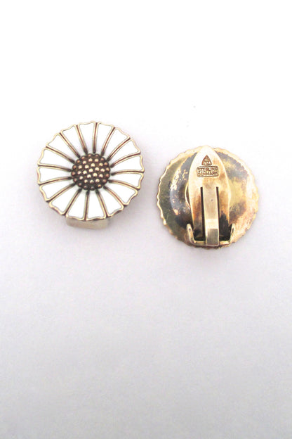 Anton Michelsen Marguerite Daisy ear clips