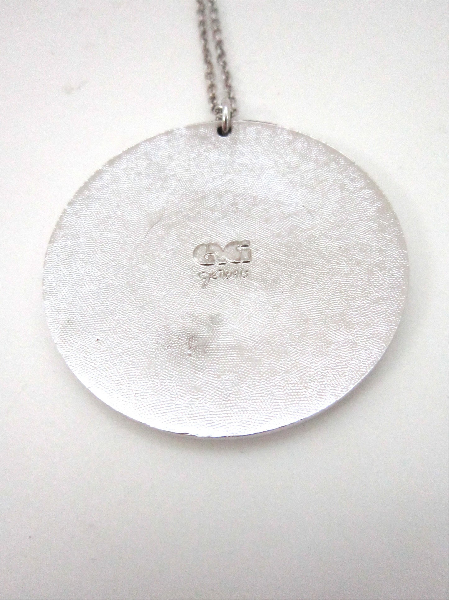 Gervais "orange splash" necklace