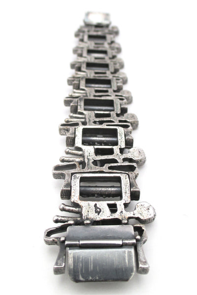 Guy Vidal 'complex surfaces' bracelet