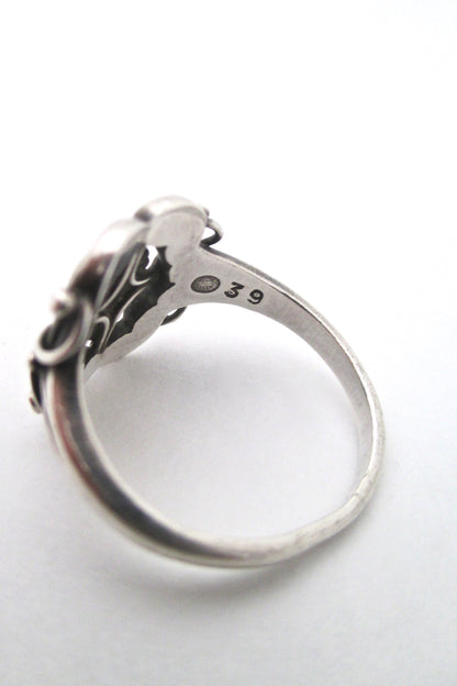 Georg Jensen vintage silver ring #39