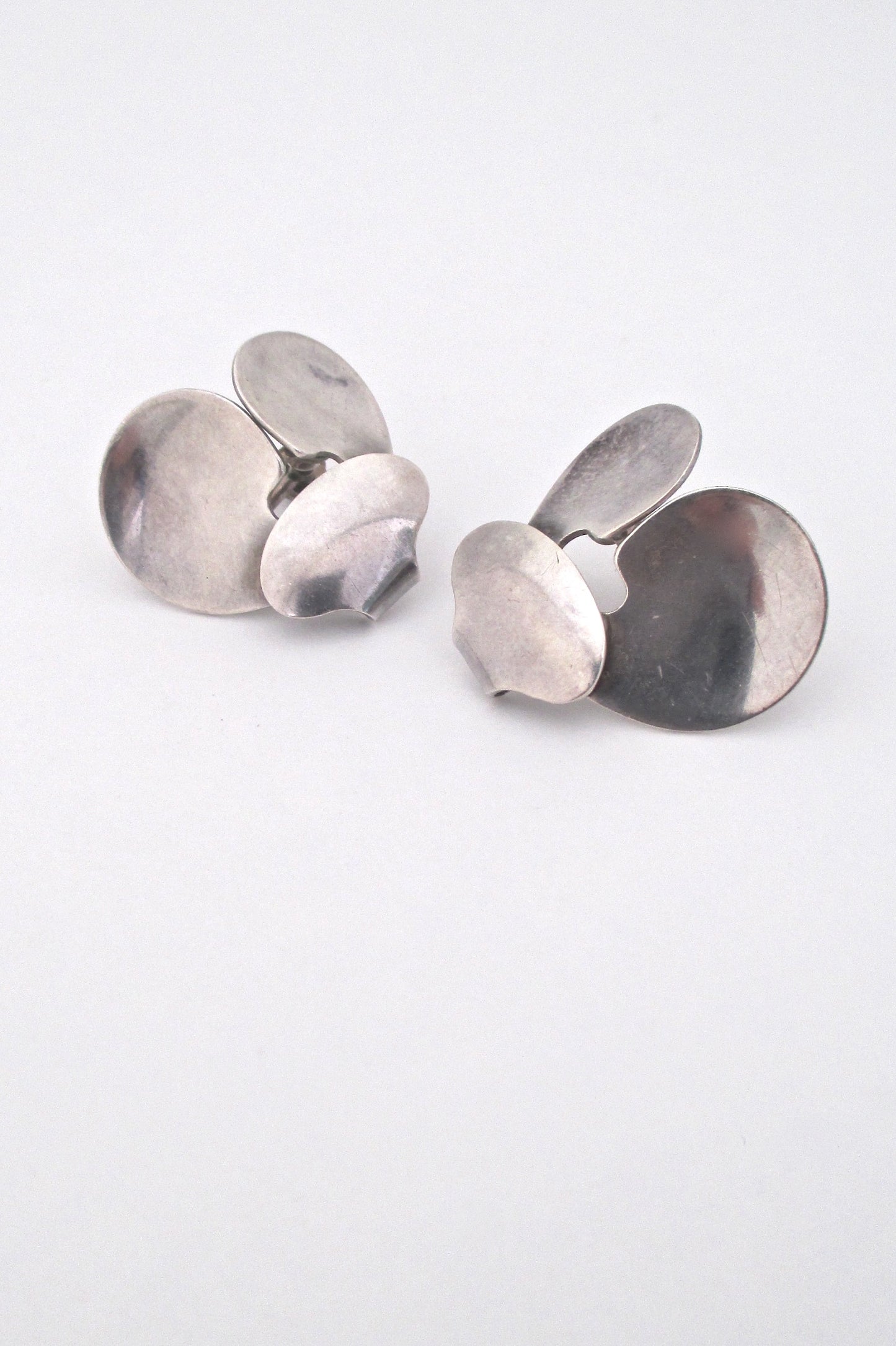 Georg Jensen earrings #166 - Ibe Dahlquist ~ rare