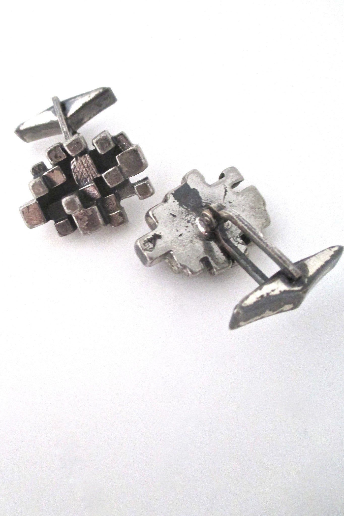Guy Vidal 'cubes' cufflinks