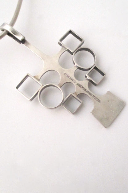 David-Andersen neck ring & pendant