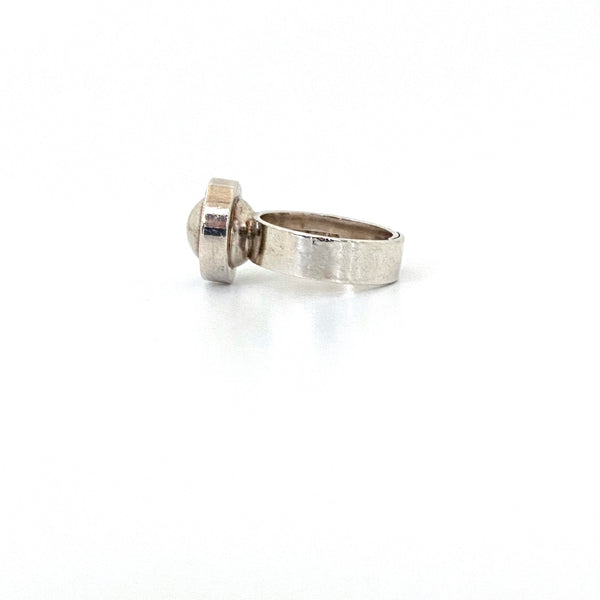 Elis Kauppi silver sphere ring