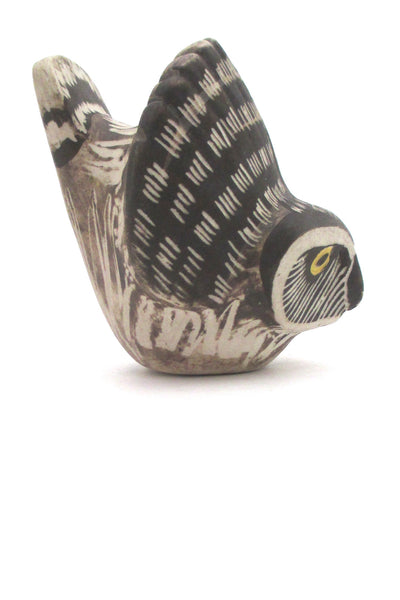 Gustavsberg complete set of owls by Edvard Lindahl