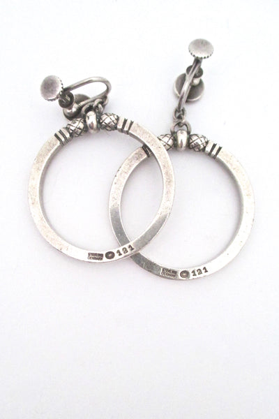 Georg Jensen 'Acorn' drop earrings #121 - Johan Rohde