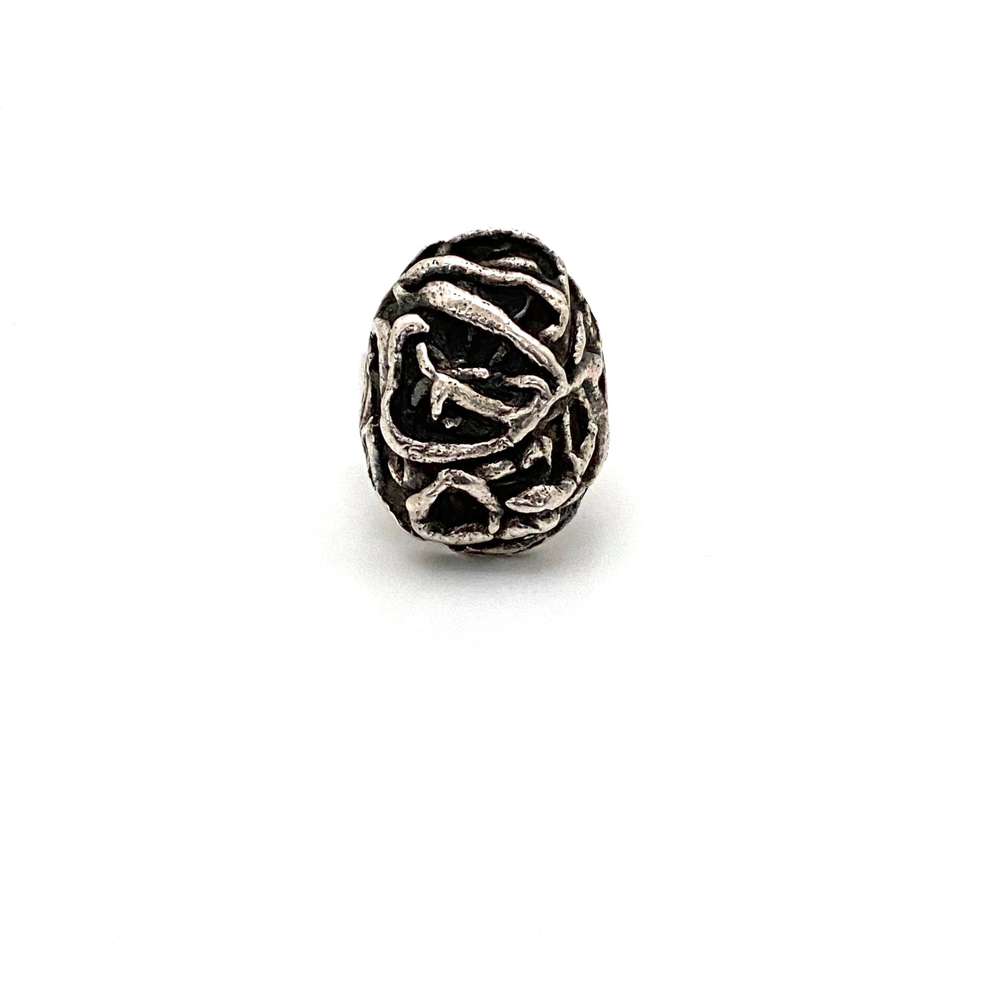 Pentti Sarpaneva brutalist heavy silver ring