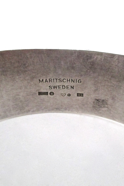 Maritschnig Sweden wide openwork bracelet 1973