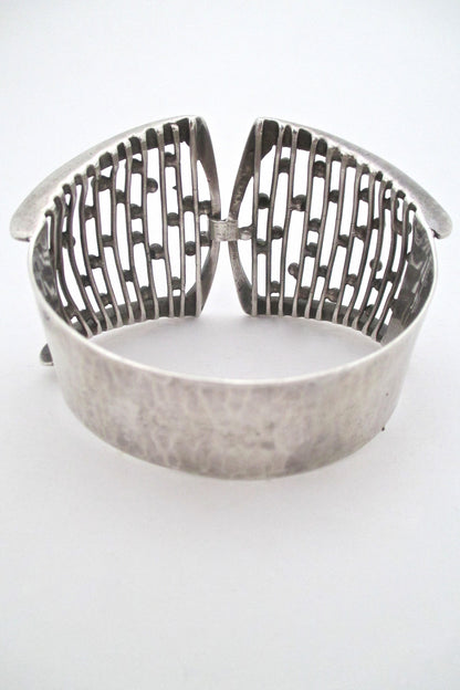 Maritschnig Sweden wide openwork bracelet 1973