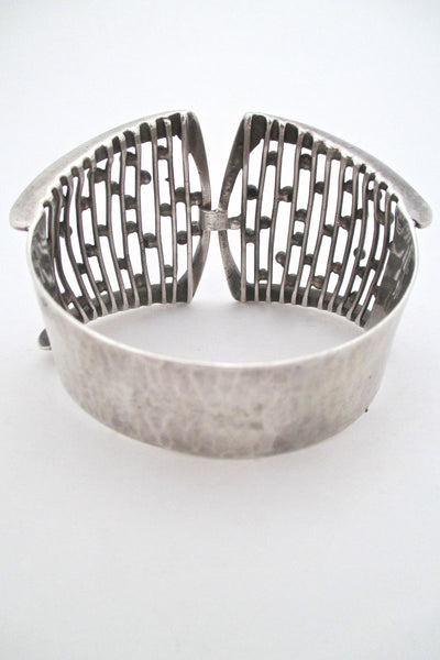 Maritschnig Sweden wide openwork bracelet 1973