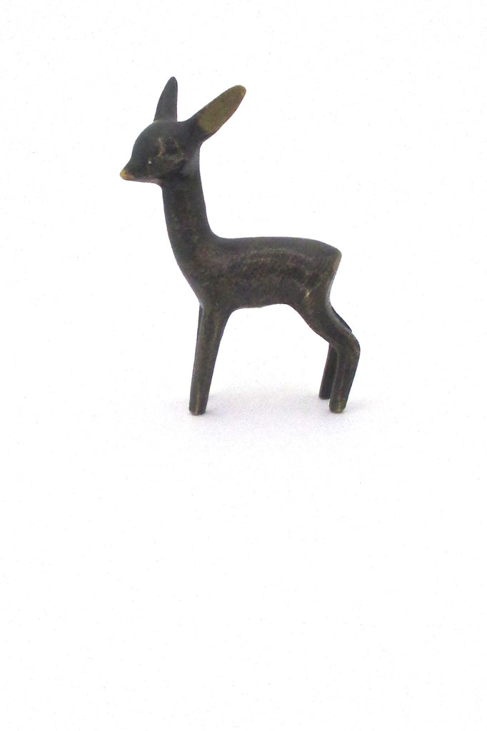 Baller diminutive bronze deer – Samantha Howard Vintage