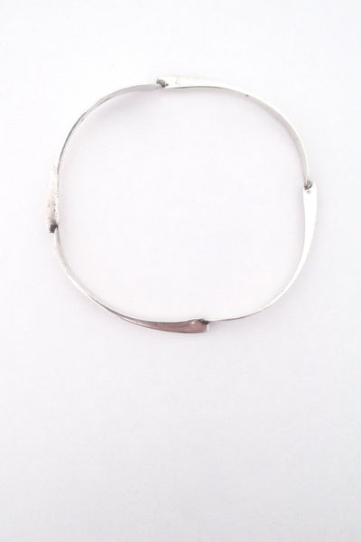 Jean Lasnier studio made silver bangle bracelet