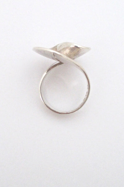 Georg Jensen swirl ring #130 - Ibe Dahlquist