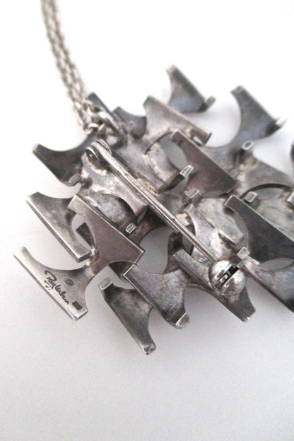 Rey Urban abstract modernist pendant / brooch