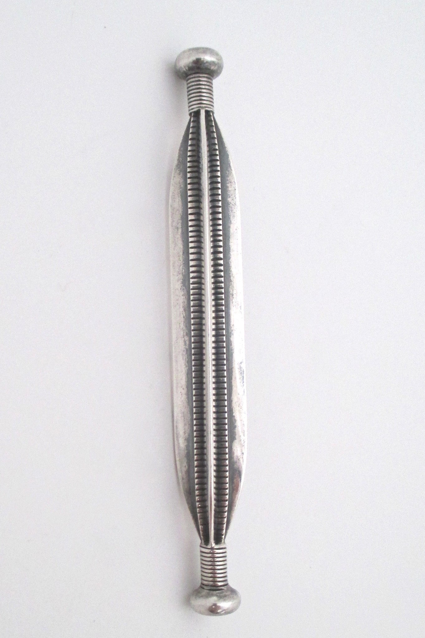 Anton Michelsen extra large silver brooch