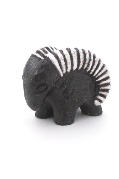 Upsala Ekeby ceramic ram ~ Hjordis Oldfors