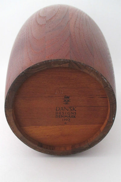 Dansk Quistgaard teak ice bucket - large size