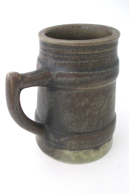 Lotte Canada glazed ceramic large mug Canadian pottery Lotte lamp glaze