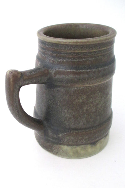 Lotte Canada glazed ceramic large mug Canadian pottery Lotte lamp glaze
