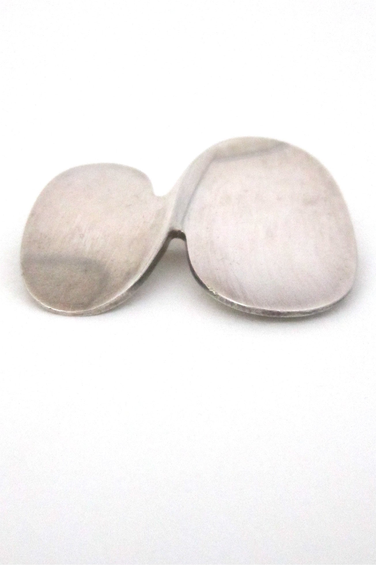 Georg Jensen Denmark vintage modernist silver brooch by Ibe Dahlquist