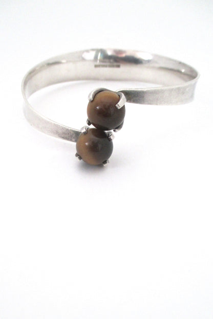 Elis Kauppi twin tiger eye bracelet