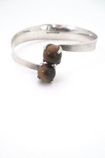 Elis Kauppi twin tiger eye bracelet