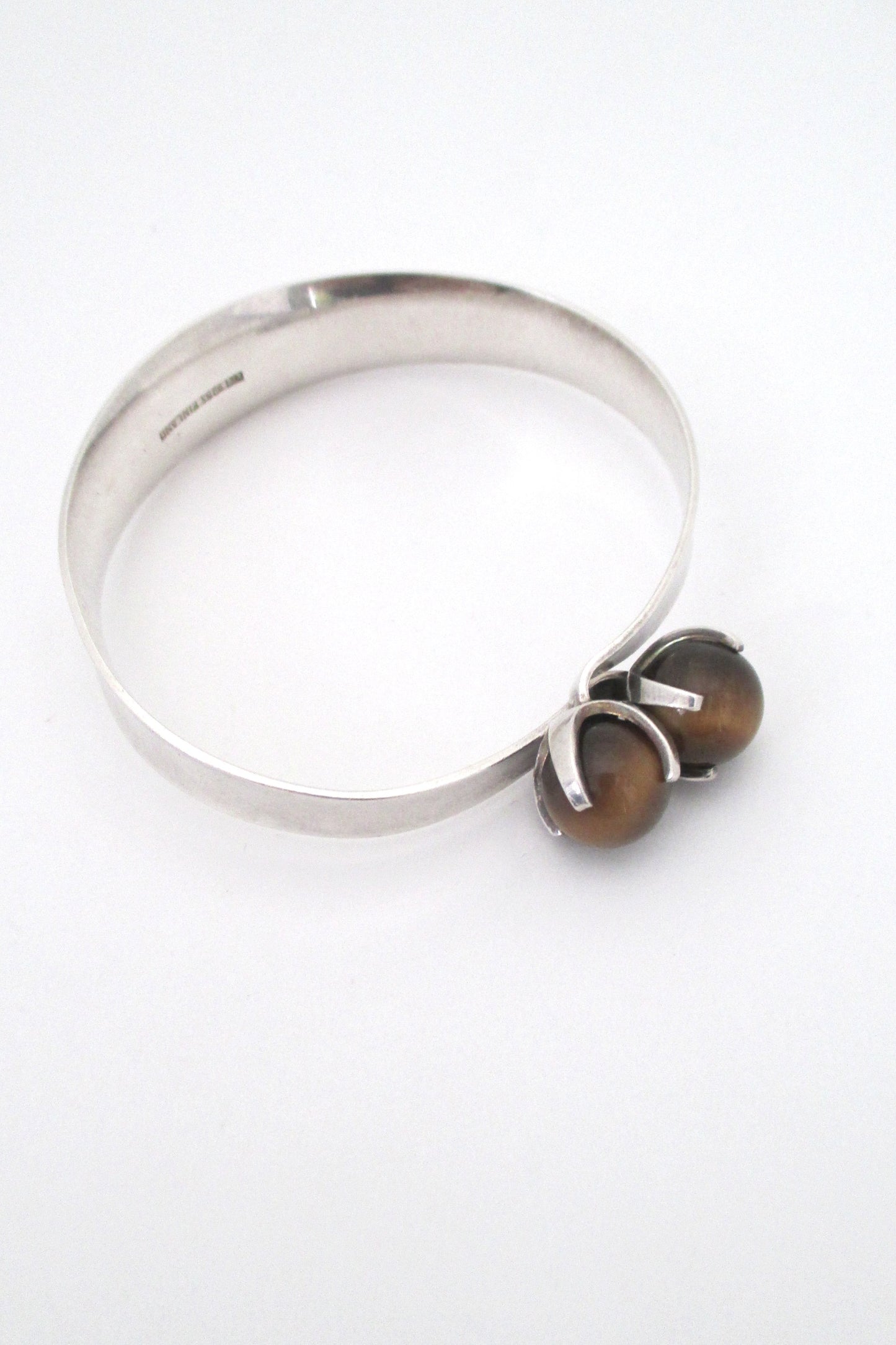 Elis Kauppi twin tiger eye bracelet