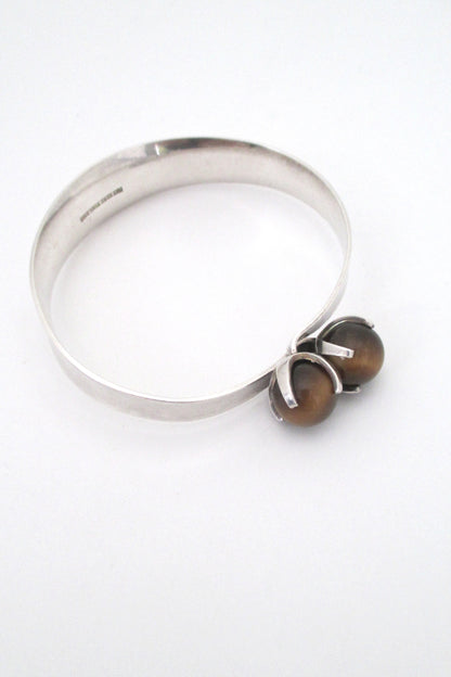 Elis Kauppi twin tiger eye bracelet