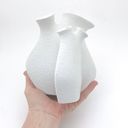 Sgrafo Modern 'Korallenform' double vase