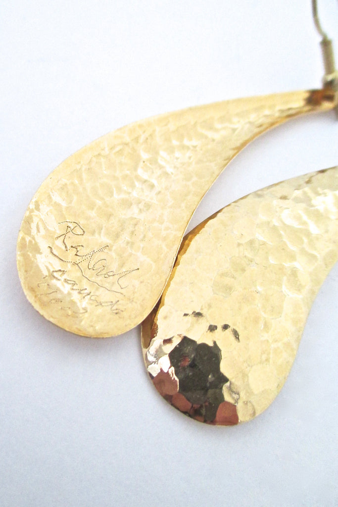 14k Yellow Gold Pear Garnet Bezel Lever-back Earrings | Mendham Jewelers |  Mendham, NJ