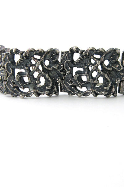 Robert Larin Canada large pewter bracelet