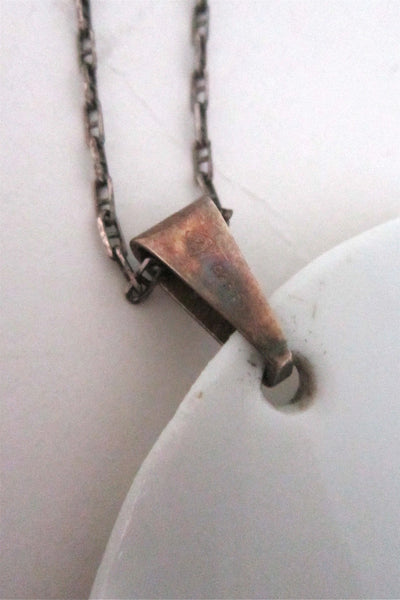 Royal Copenhagen large porcelain pendant - Nils Thorsson