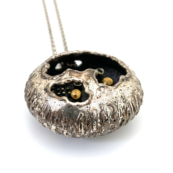 Guy Vidal large pod necklace ~ scarce