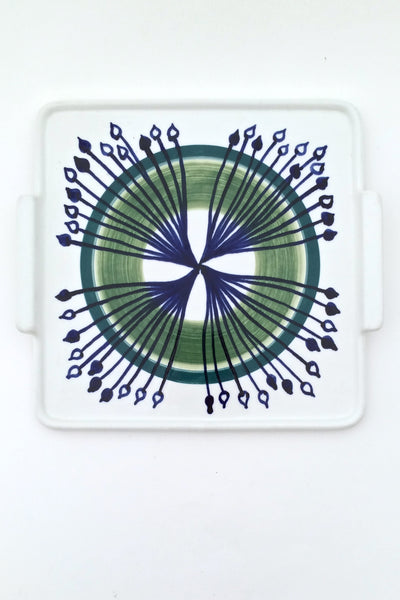 Arabia hand decorated ceramic platter / tray